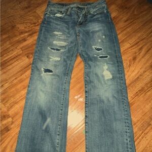 American Eagle Outfitters Relaxed Blue Jeans